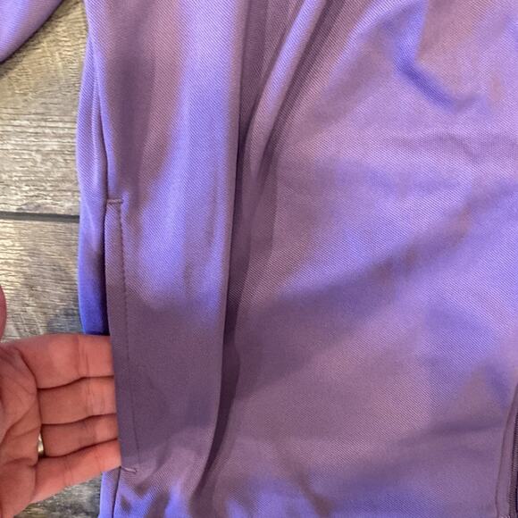 Nike Women's Lightweight Full Zip Track Jacket Light Purple Size M - Picture 4 of 10
